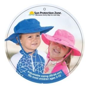 2-pack Sun Protection Zone Kids UPF 50+ Hats